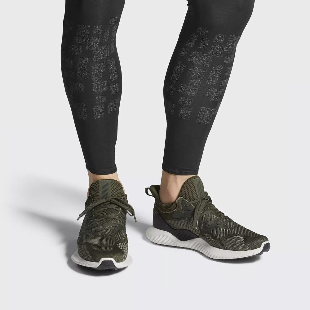 Adidas Alphabounce Beyond Deportivos Verdes Para Mujer (MX-39250)